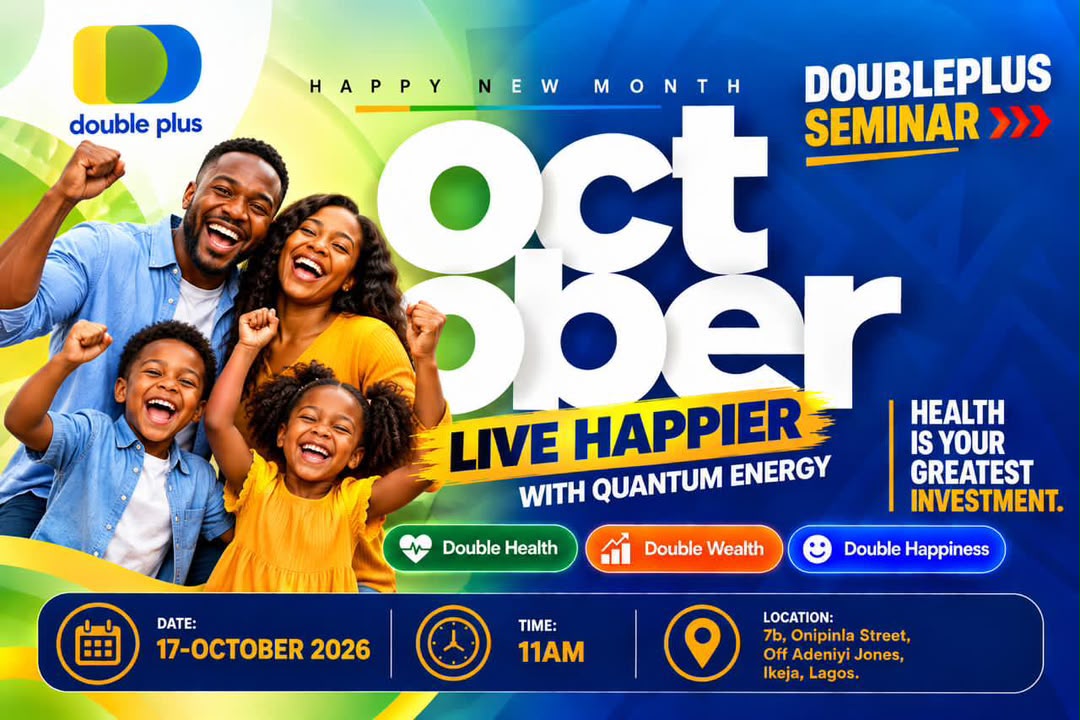 DoublePlus Quantum Energy Seminar — October