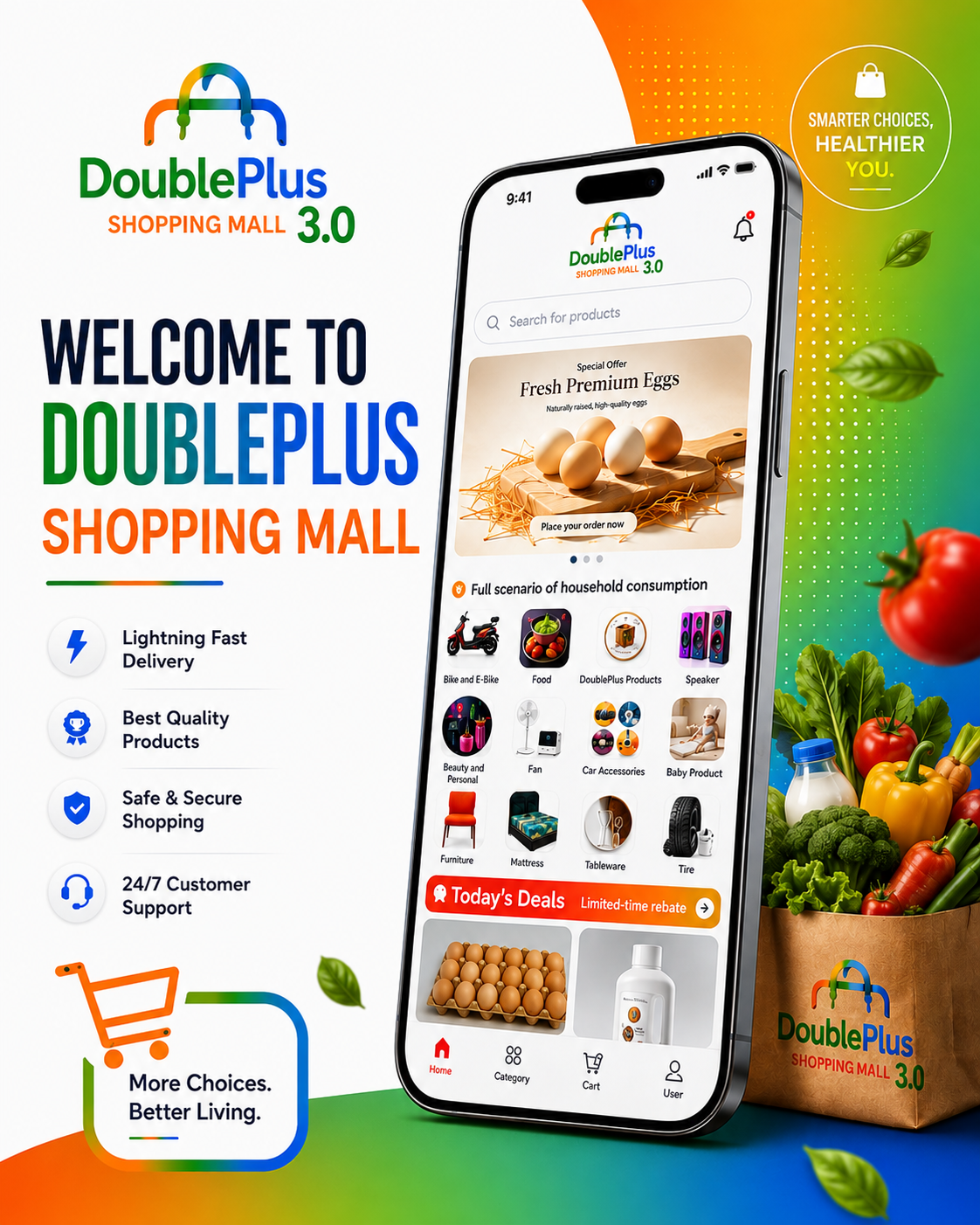 Welcome to DoublePlus Shopping Mall 3.0